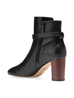 Glendale 75MM Leather Jodhpur Booties