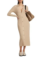 Phillips Micro-Cable-Knit Dress