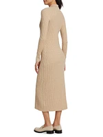 Phillips Micro-Cable-Knit Dress