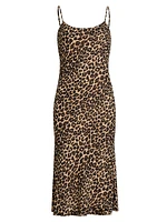 Emerick Leopard Slip Dress