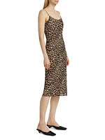 Emerick Leopard Slip Dress