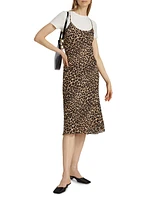 Emerick Leopard Slip Dress