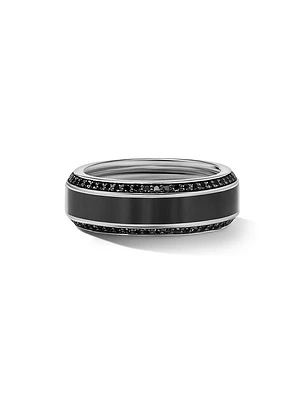 Beveled Band Ring Titanium