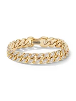 Curb Chain Bracelet 18K Yellow Gold