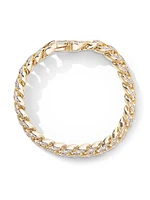 Curb Chain Bracelet 18K Yellow Gold