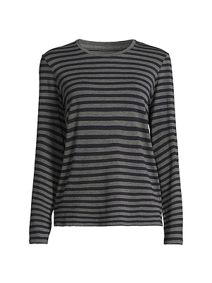 Striped Long-Sleeve T-Shirt