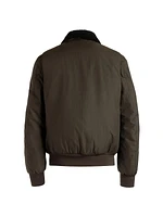 Bally x Adrien Brody Sherpa-Collar Bomber Jacket