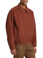 Aziz Collared Wool Jacket