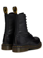 Dr. Martens x MM6 Maison Margiela Twisted 10-Eye Leather Boots