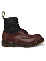 Dr. Martens x MM6 Maison Margiela 1460 Twisted & Reimagined Steel-Toe Trunk Boots