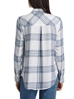 Hunter Plaid Button-Up Shirt