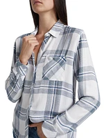 Hunter Plaid Button-Up Shirt