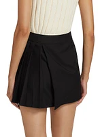 Adriana Wrap-Style Miniskirt