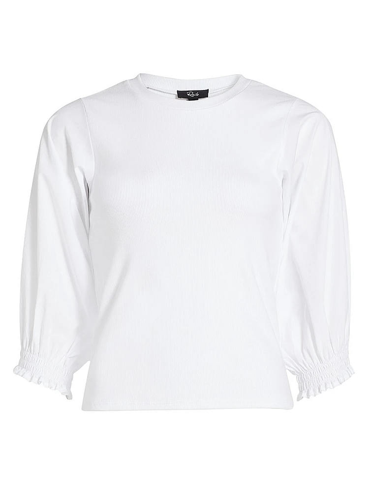 Landyn Cotton-Blend Top