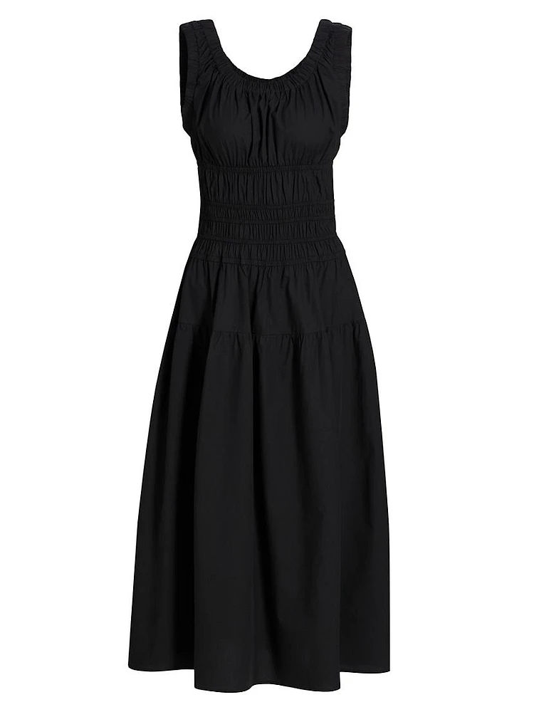 Anastasia Drop-Waist Midi-Dress