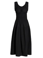 Anastasia Drop-Waist Midi-Dress