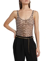 Gigi Leopard Mesh Bodysuit