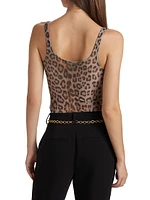 Gigi Leopard Mesh Bodysuit