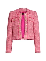 Karson Shimmer Tweed Jacket