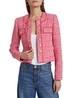 Karson Shimmer Tweed Jacket