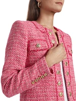 Karson Shimmer Tweed Jacket