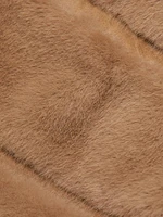 Tala Faux Fur Bomber Jacket