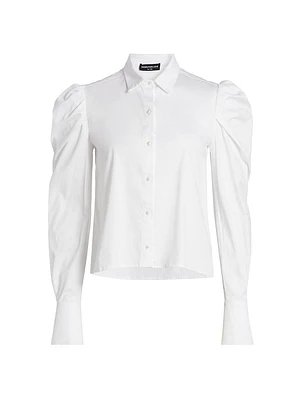 Lyra Stretch Cotton Poplin Shirt