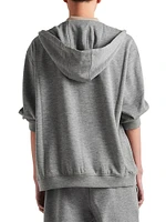 Cashmere Blend Cardigan Hoodie