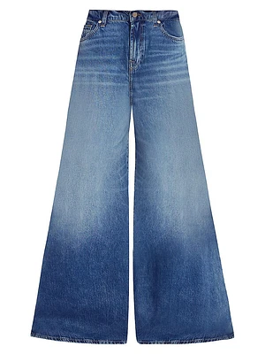 Willow Mid-Rise Palazzo Jeans