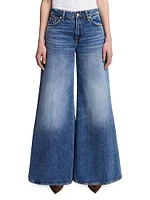 Willow Mid-Rise Palazzo Jeans