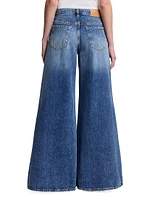 Willow Mid-Rise Palazzo Jeans