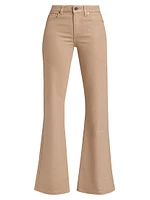 Leenah Coated Flared Pants