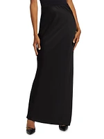 Greta Satin Maxi Skirt