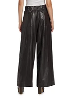 Jones Tie-Waist Wide-Leg Pants