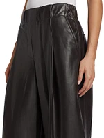 Jones Tie-Waist Wide-Leg Pants