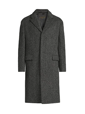 Mercer Herringbone Wool-Alpaca Coat