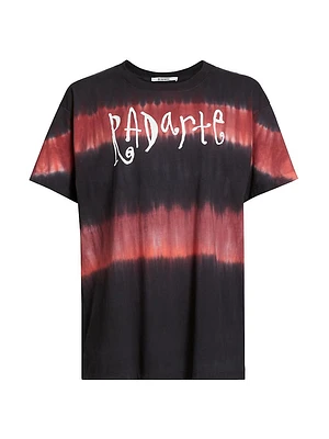 Beetlejuice II x Rodarte Logo Tie-Dye Cotton T-Shirt