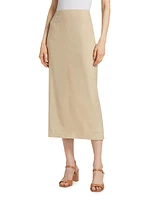 Kimpton Linen-Blend Pencil Skirt