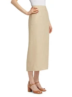 Kimpton Linen-Blend Pencil Skirt