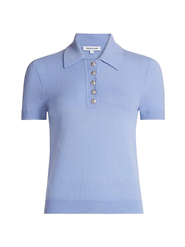 Brandt Cashmere Polo Top