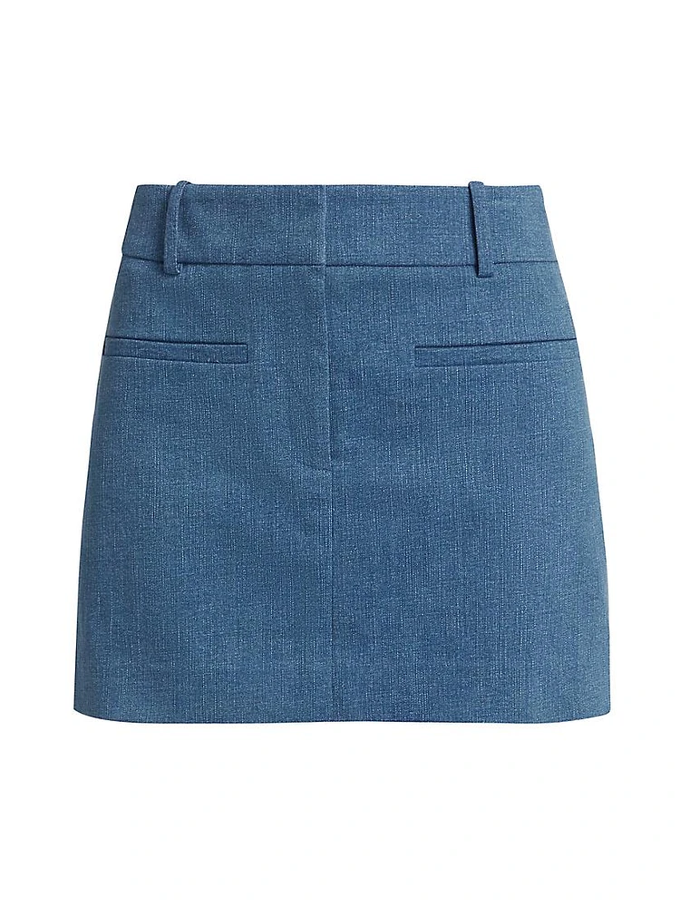 Elara Denim Miniskirt