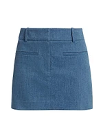 Elara Denim Miniskirt