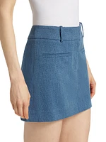 Elara Denim Miniskirt