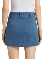 Elara Denim Miniskirt