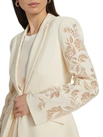 Cheyenne Paisley Embroidered Blazer