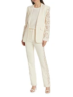 Cheyenne Paisley Embroidered Blazer