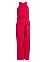 Andie Knotted Knit Maxi Dress