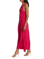 Andie Knotted Knit Maxi Dress