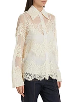 Missy Floral Lace Shirt