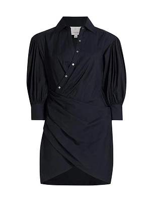 Macaulay Cotton-Blend Minii Shirtdress